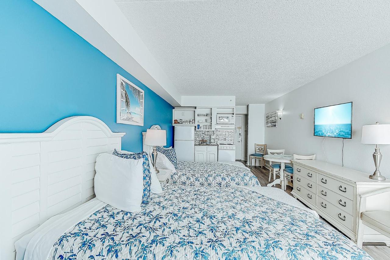 Ocean Front Comfy Condo W/Kitchen, Sleeps 4, Snowbird Paradise Myrtle Beach Eksteriør billede