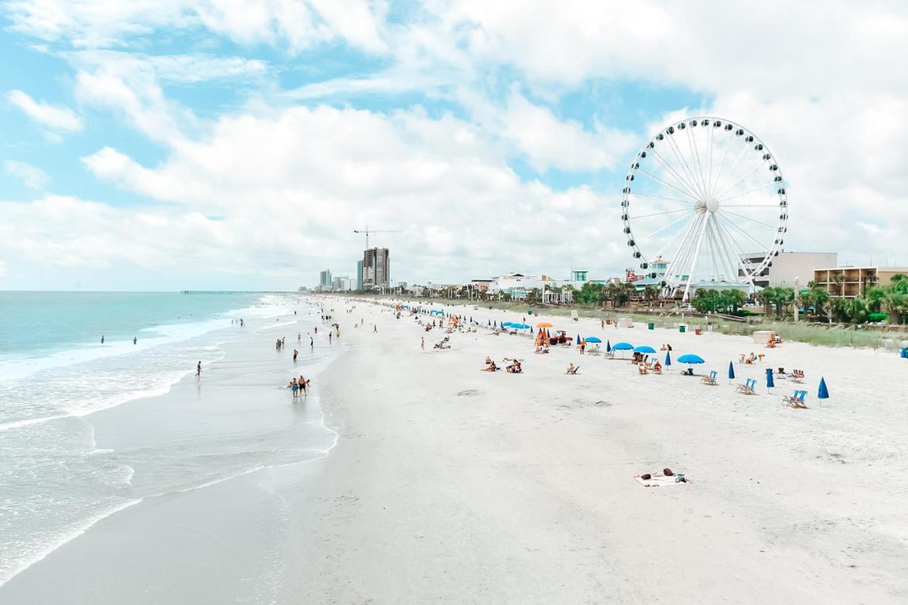 Ocean Front Comfy Condo W/Kitchen, Sleeps 4, Snowbird Paradise Myrtle Beach Eksteriør billede
